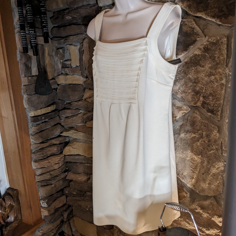 Laundry brand lined dress